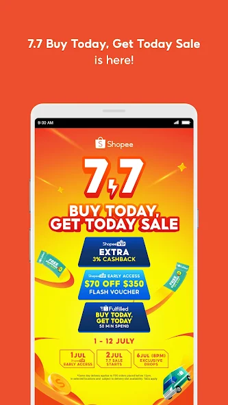 Shopee app screenshot 2